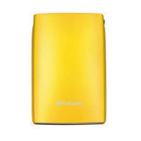 Verbatim Store n Go USB 2.0 Portable Hard Drive 500GB Sunkissed Yellow (53012)